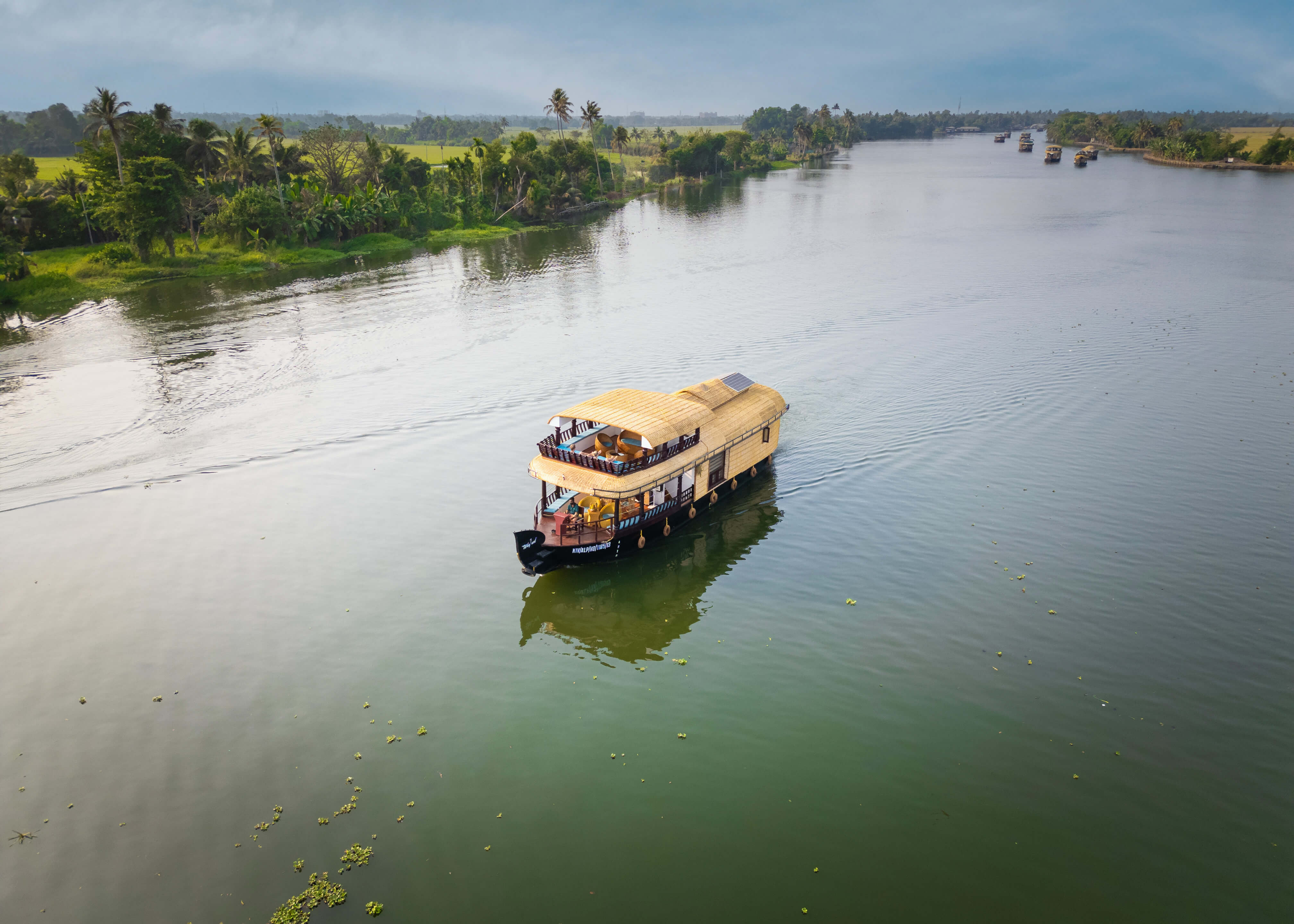 Shared Houseboats in Alleppey