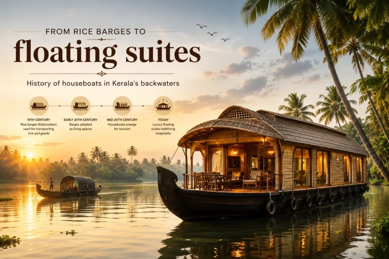 history of houseboats in kerala